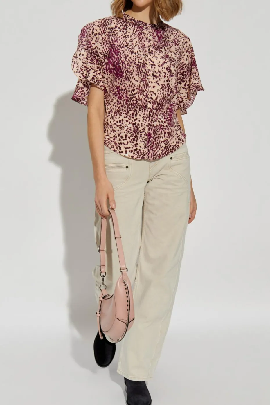 Isabel Marant PINK Silk top Karlit