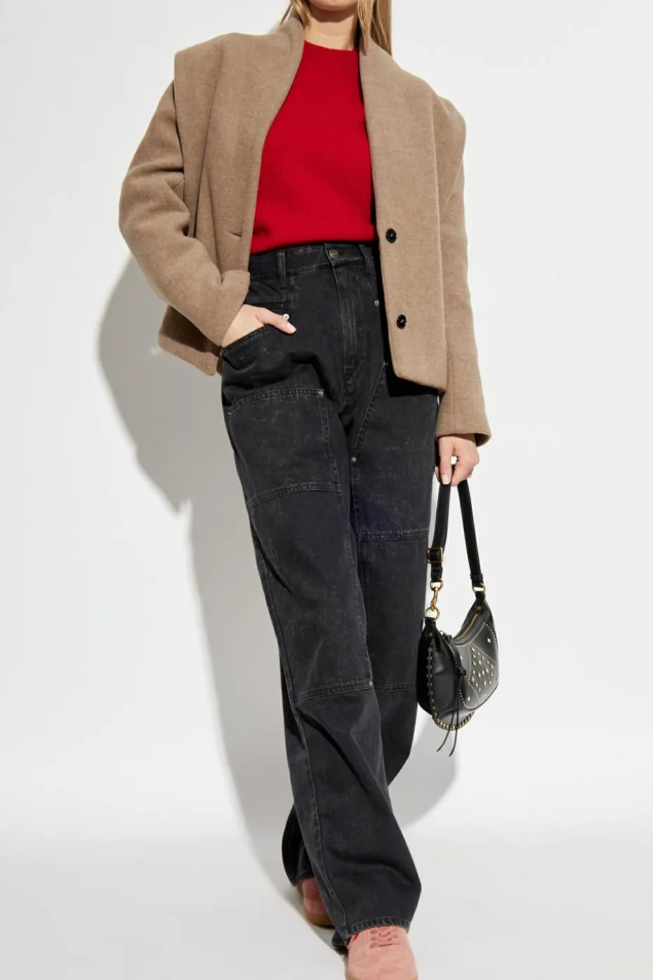 Isabel Marant RED Wool sweater Nolly