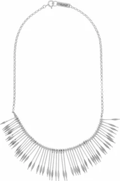 Isabel Marant SILVER Brass necklace