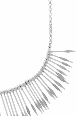 Isabel Marant SILVER Brass necklace