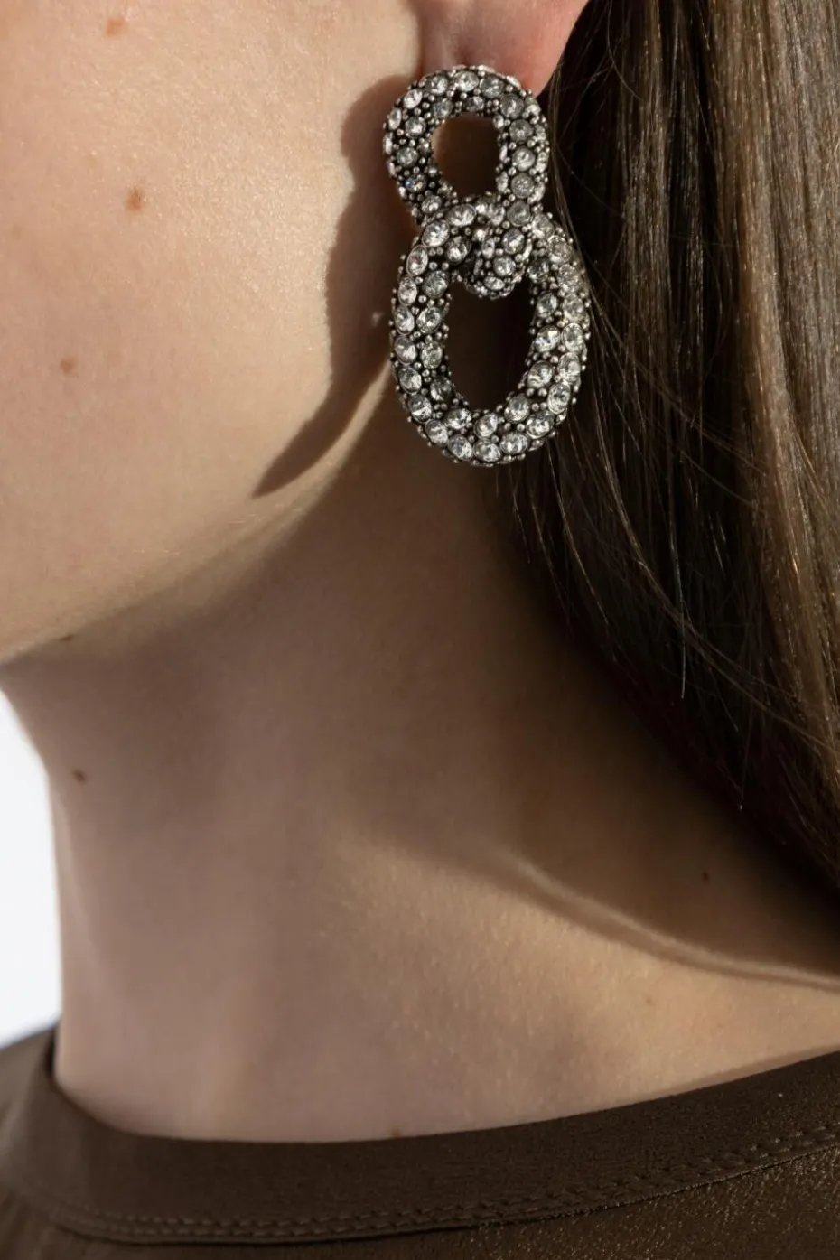Isabel Marant SILVER Brass earrings
