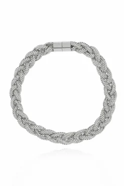 Isabel Marant SILVER Choker with crystals