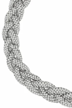 Isabel Marant SILVER Choker with crystals