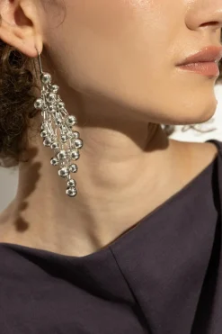 Isabel Marant SILVER Long earrings "Tiva"