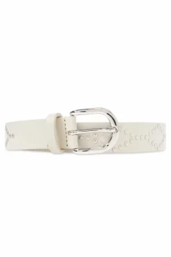 Isabel Marant WHITE Leather belt