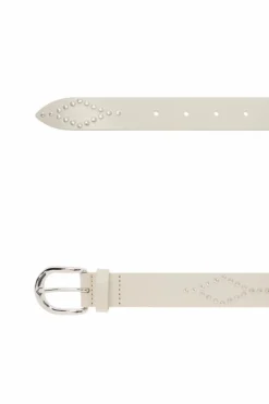 Isabel Marant WHITE Leather belt