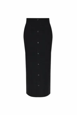 Issey Miyake BLACK Long skirt