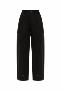 Issey Miyake BLACK Pants with pockets