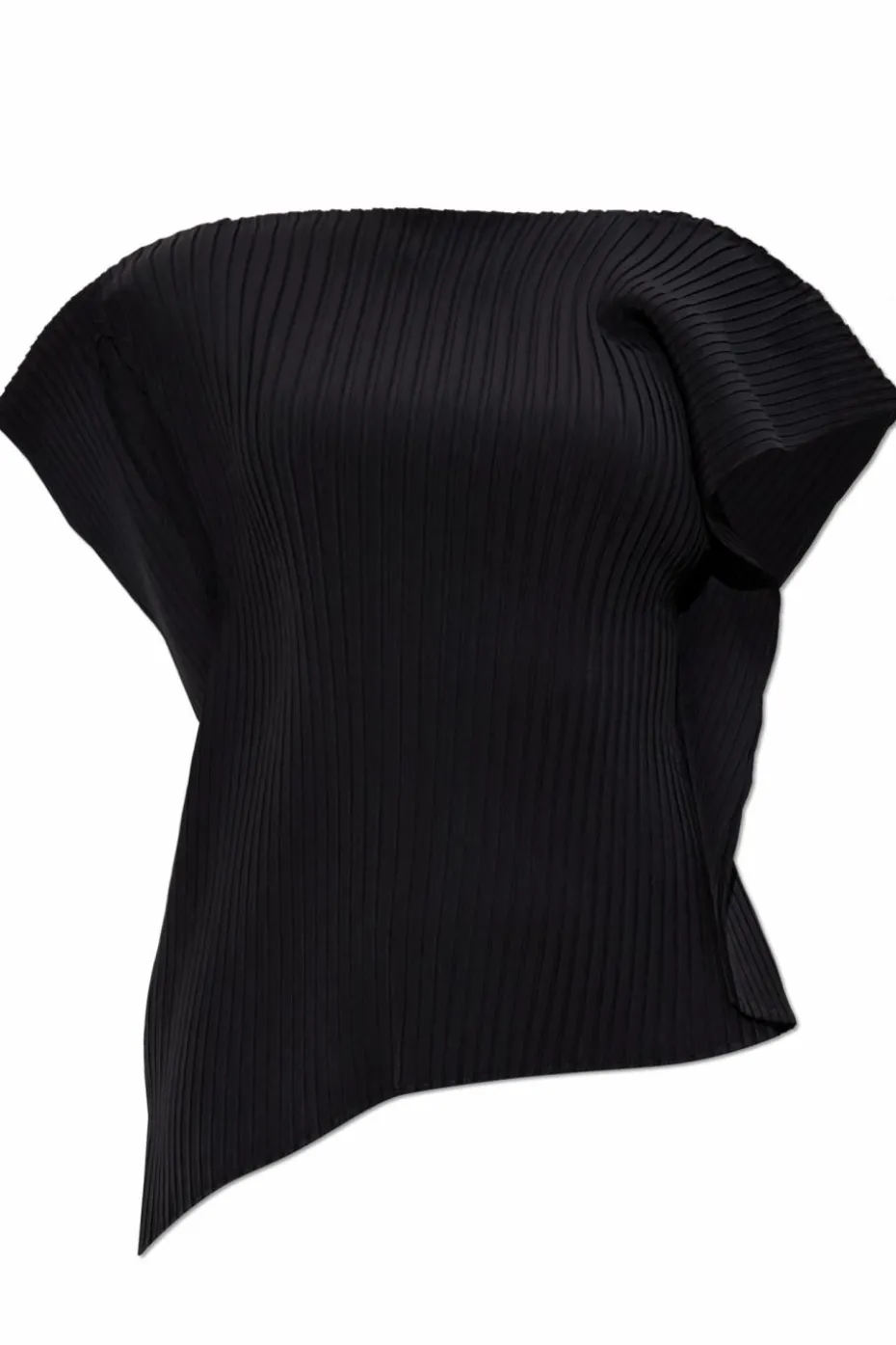 Issey Miyake BLACK Pleated top