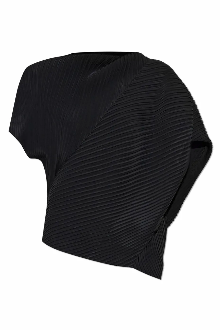 Issey Miyake BLACK Pleated top