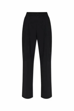 Issey Miyake BLACK Pleated trousers
