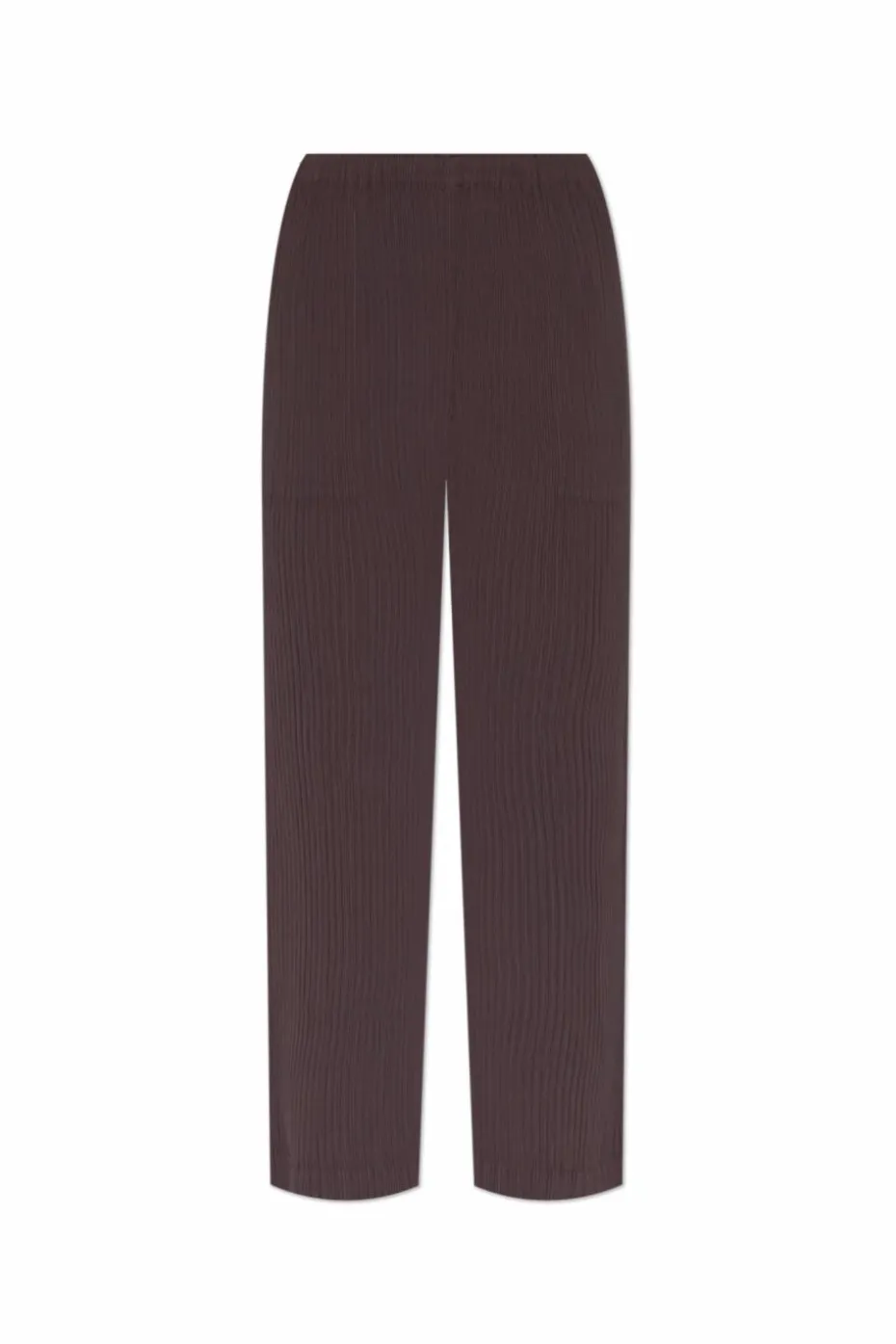 Issey Miyake BROWN Pleated pants
