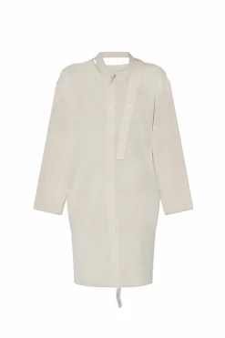 Issey Miyake cream Cardigan with tie
