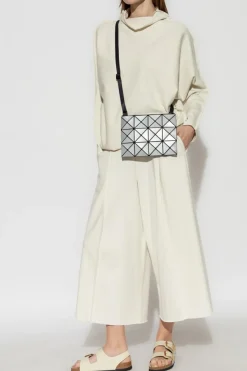 Issey Miyake cream Sweater with decorative finishing