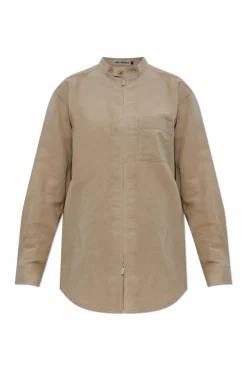 Issey Miyake GREEN Shirt with pocket