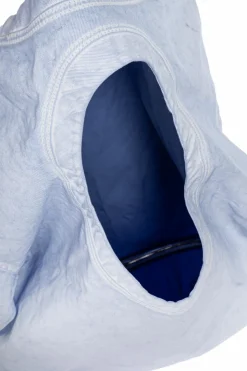 Issey Miyake light blue Bag that can be worn as a top