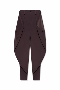 Issey Miyake PURPLE Pants with pockets
