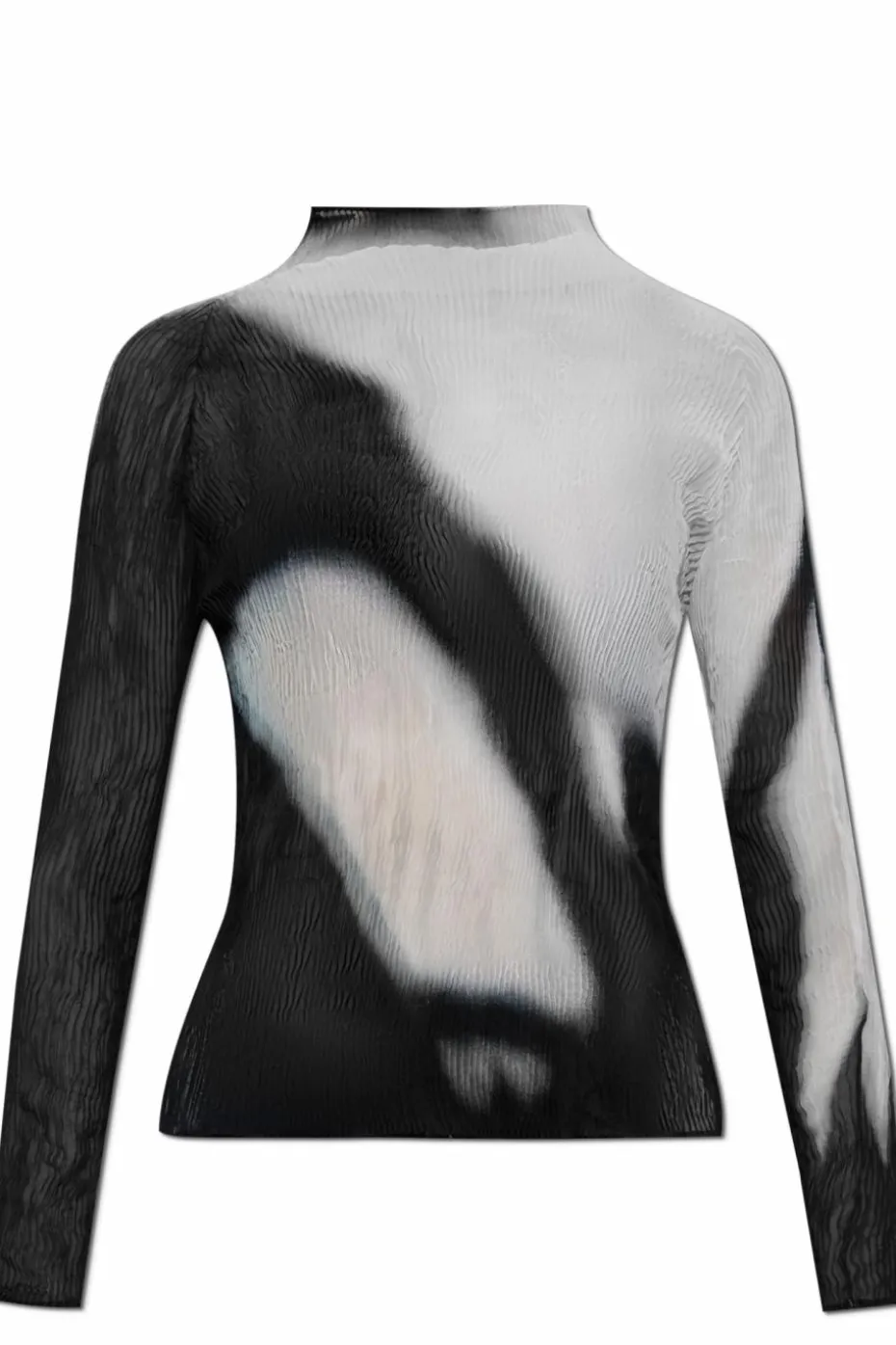Issey Miyake WHITE Pleated top