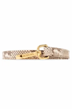 Jacquemus beige ‘Le Chiquito Moyen Boucle’ shoulder bag