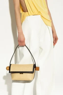 Jacquemus beige Shoulder bag Le Rond Carre