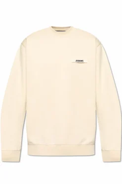 Jacquemus beige Sweatshirt with logo