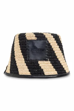 Jacquemus beige Woven Hat