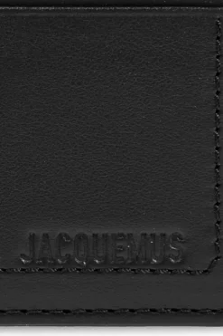 Jacquemus BLACK Card holder with keychain