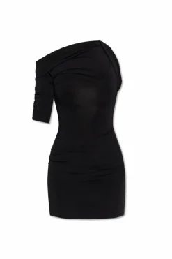 Jacquemus BLACK Dress `Drapeado`