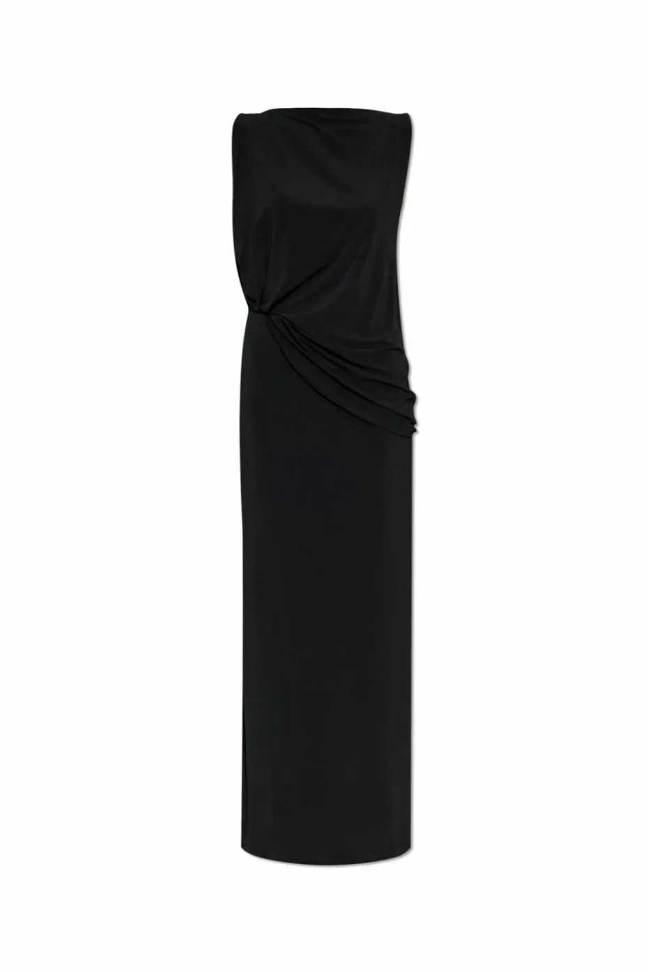 Jacquemus BLACK Dress Peplo Longue
