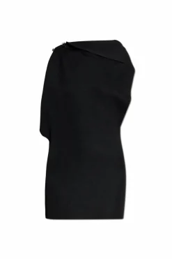 Jacquemus BLACK Dress with appliquƩ