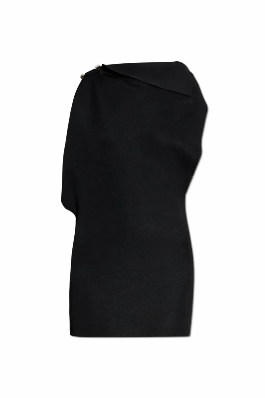 Jacquemus BLACK Dress with appliqué