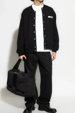 Jacquemus BLACK Jeans with logo