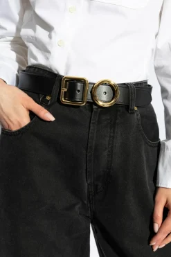 Jacquemus BLACK Leather belt