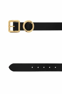 Jacquemus BLACK Leather belt