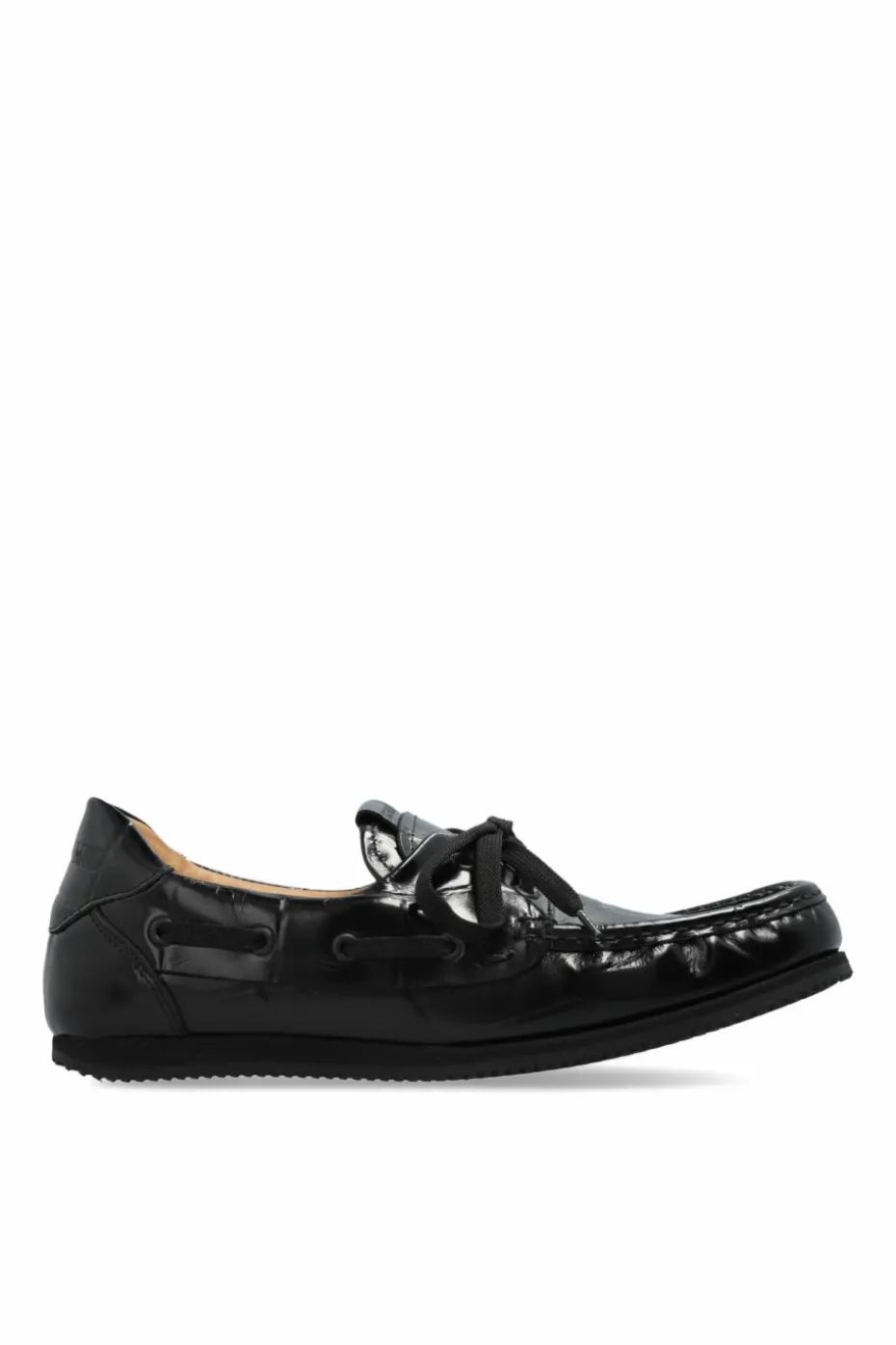 Jacquemus BLACK Leather shoes Les Batto