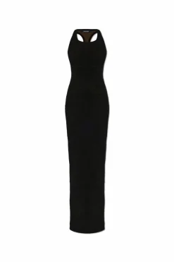 Jacquemus BLACK Long dress ‘Scala’