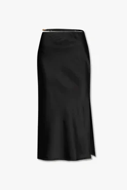 Jacquemus BLACK ‘Notte’ satin skirt