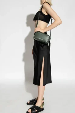 Jacquemus BLACK ‘Notte’ satin skirt