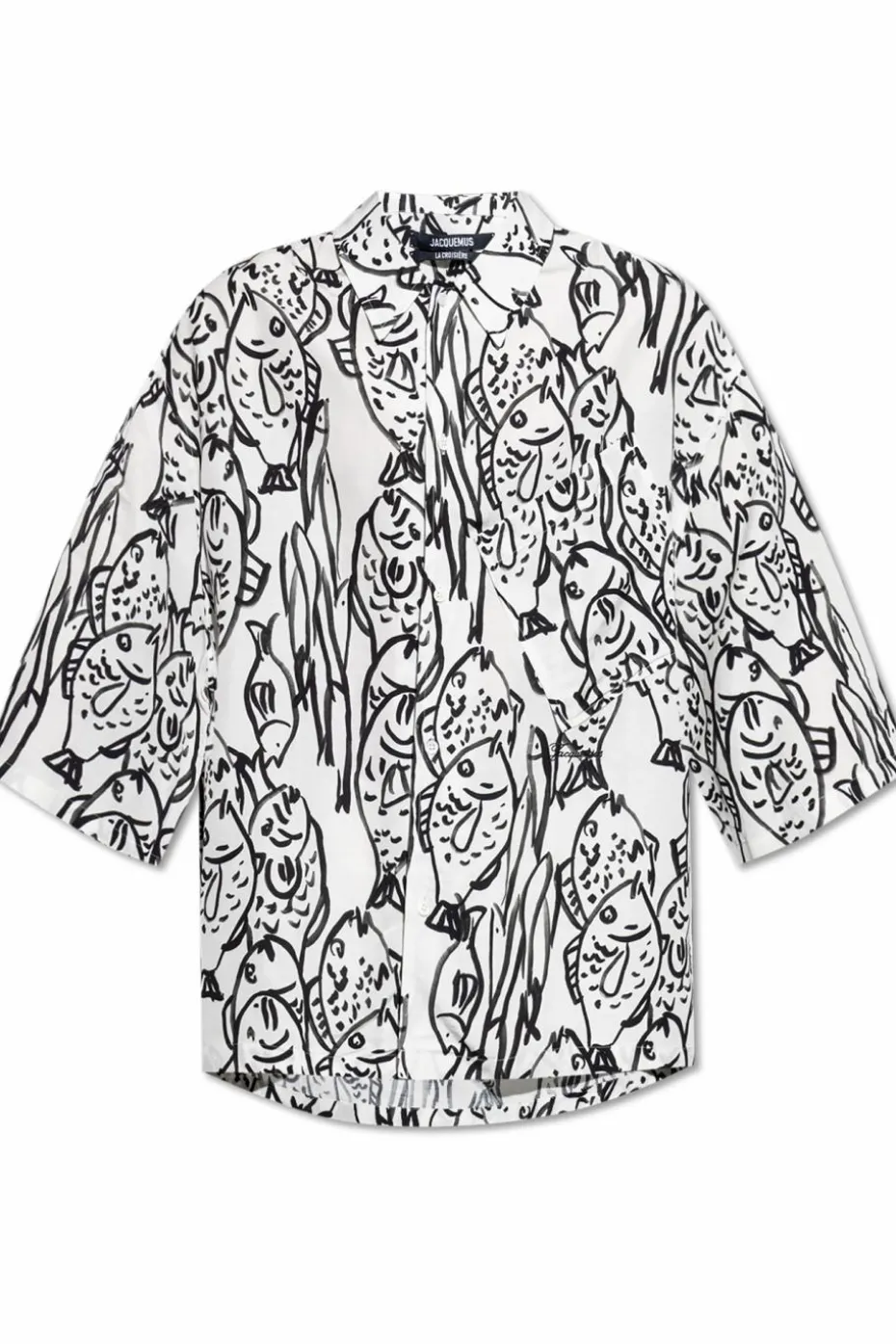 Jacquemus BLACK Shirt Aloe