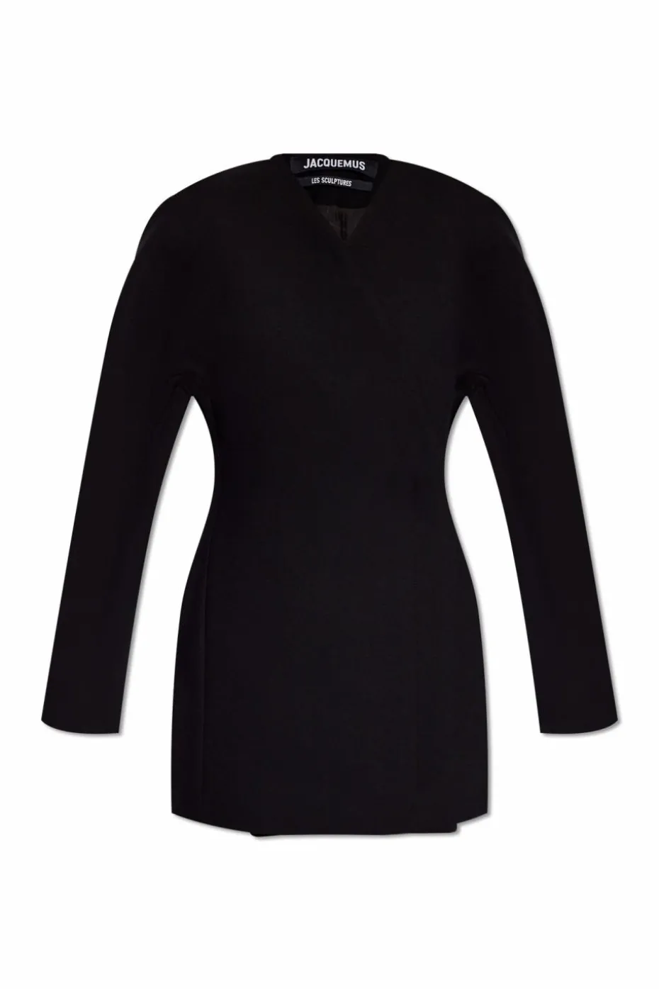 Jacquemus BLACK Short dress 'Ovalo'