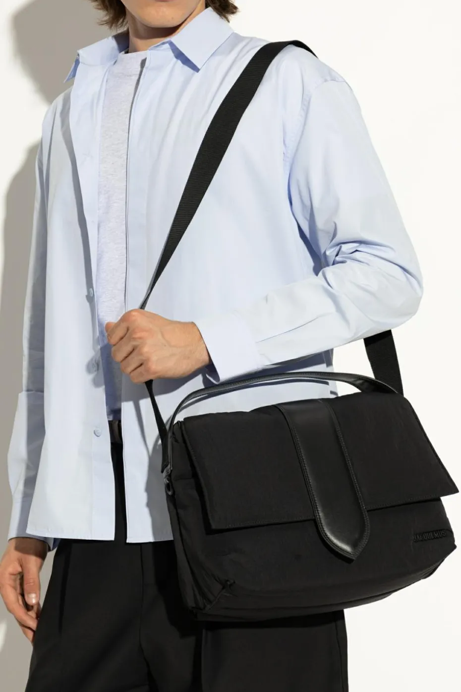 Jacquemus BLACK Shoulder bag `Le Messenger Bambin`
