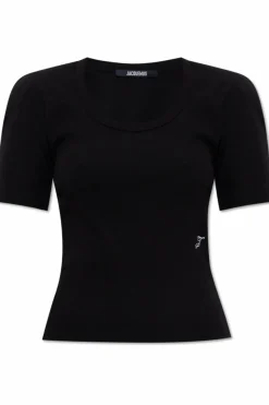 Jacquemus BLACK Top with shoulder pads