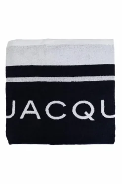 Jacquemus BLACK Towel with logo