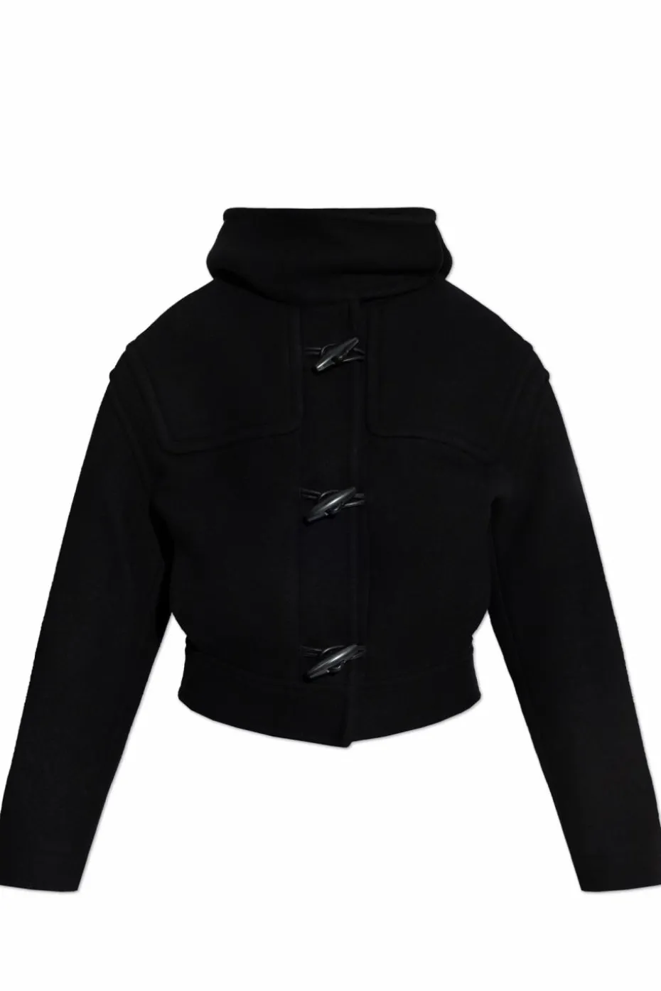 Jacquemus BLACK Wool jacket with hood