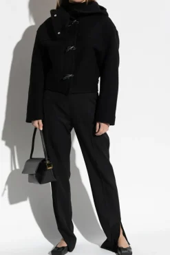 Jacquemus BLACK Wool jacket with hood