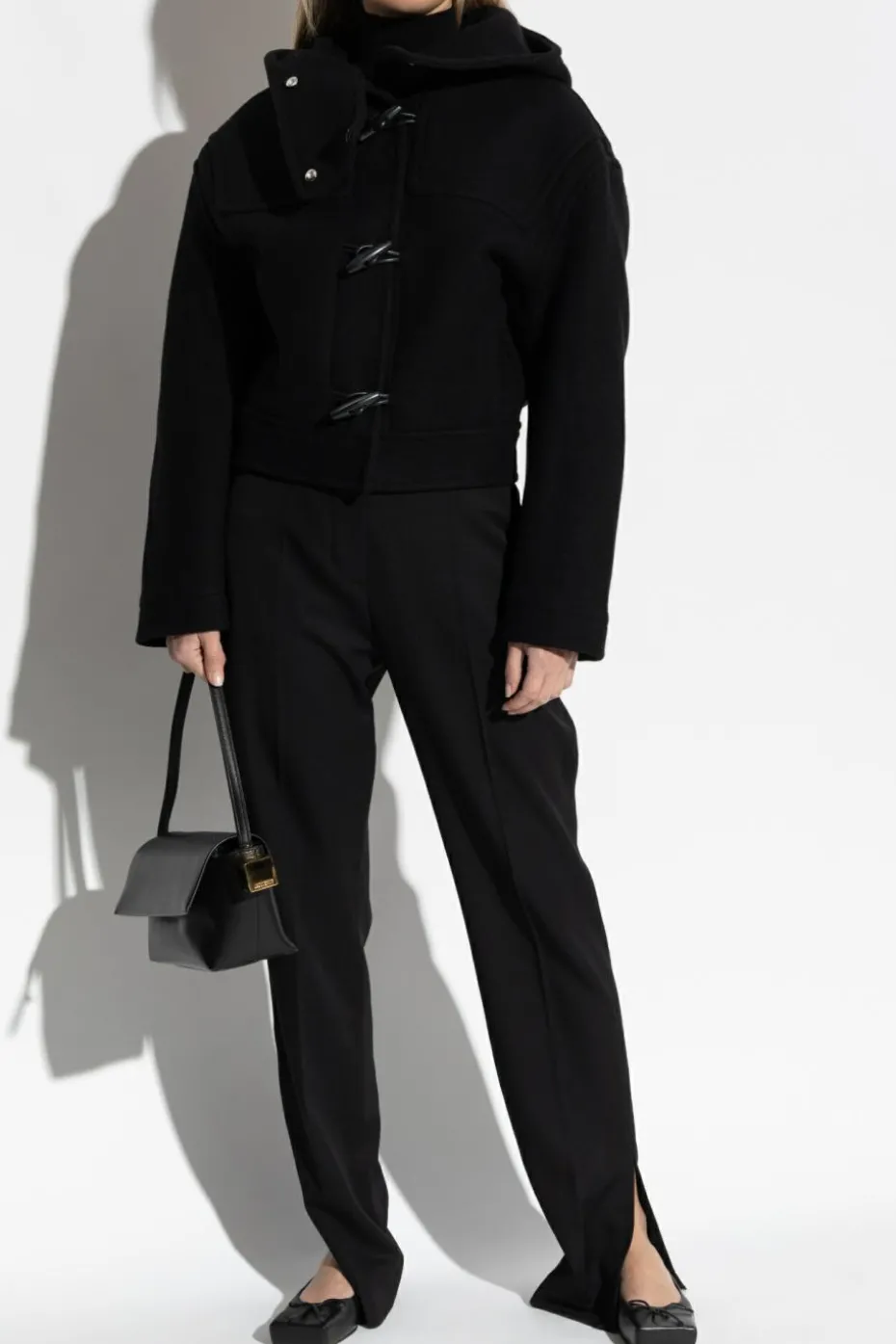 Jacquemus BLACK Wool jacket with hood
