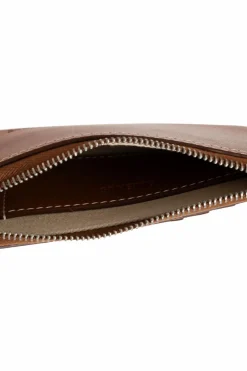Jacquemus BROWN Card case with keychain