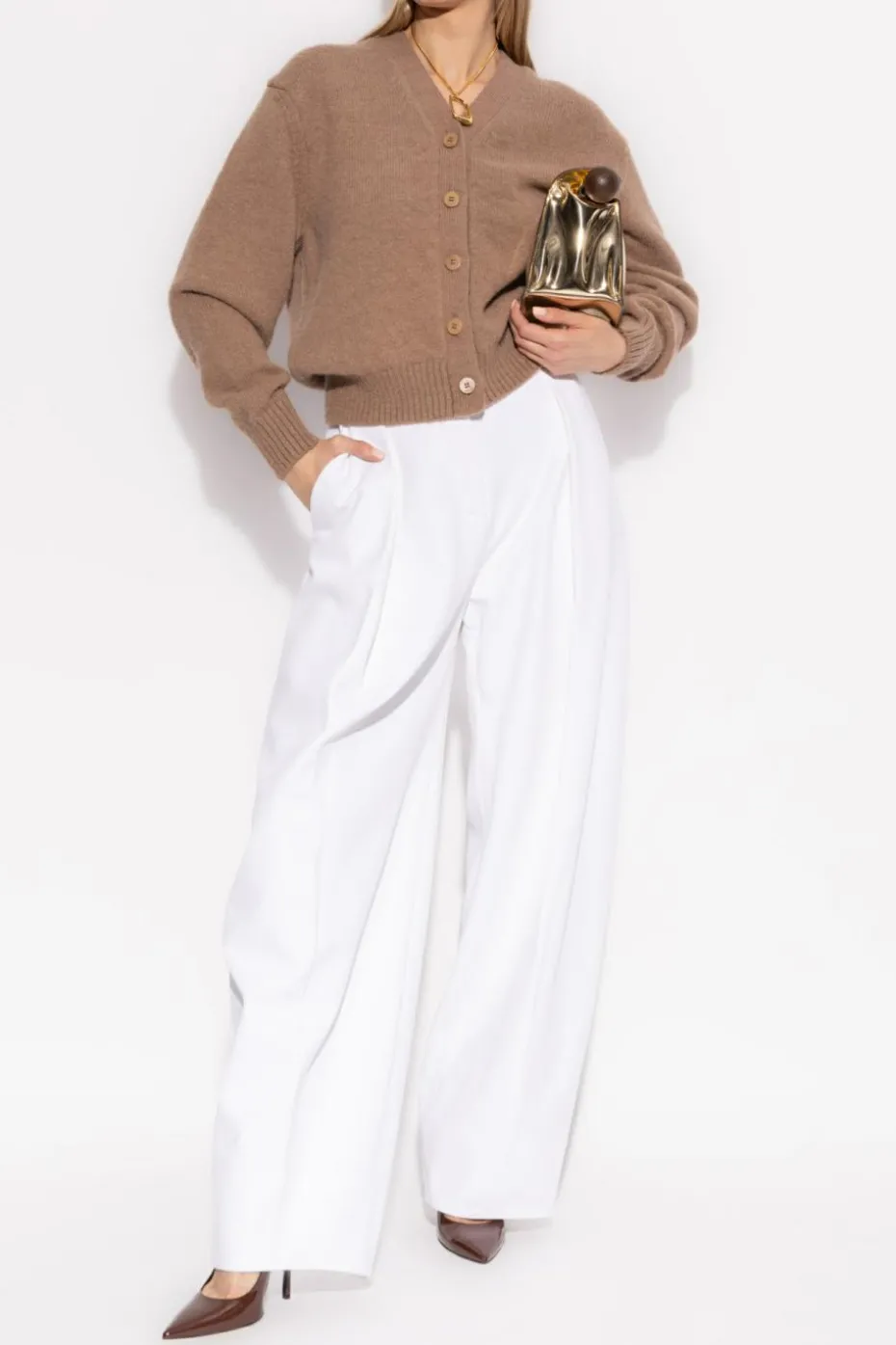 Jacquemus BROWN Cardigan The Jacquemus