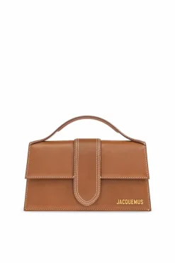 Jacquemus BROWN Handbag `Bambino Large`