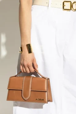 Jacquemus BROWN Handbag `Bambino Large`